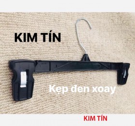 KẸP ĐEN XOAY ĐẦU DẺO BÓNG SANG TRỌNG