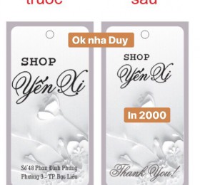 IN BAO BÌ - CART - HÓA ĐƠN 9