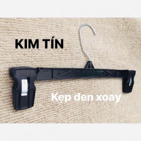 KẸP ĐEN XOAY ĐẦU DẺO BÓNG SANG TRỌNG