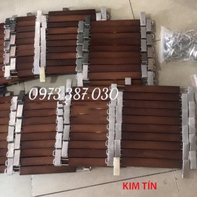 KẸP GỖ NÂU ĐẦU VUÔNG