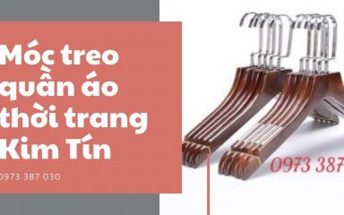 Móc treo quần áo thời trang và tầm quan trọng của móc quần áo shop thời trang