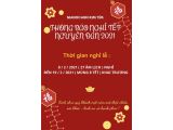 KIM TÍN THÔNG BÁO NGHỈ TẾT TÂN SỬU